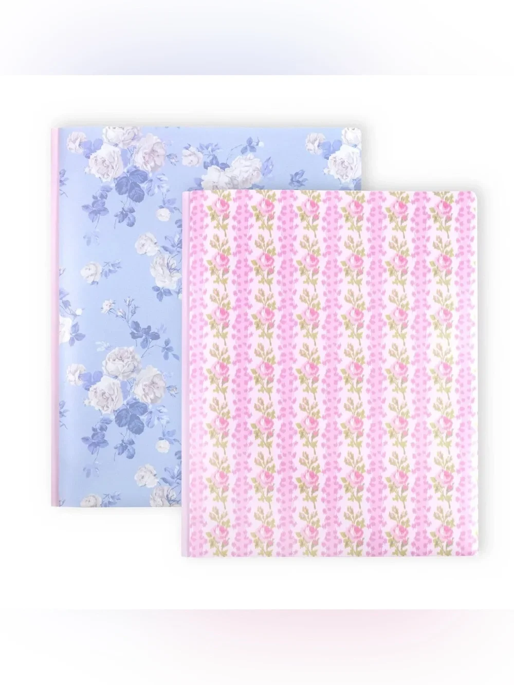 🩷💙🎯 LoveShackFancy x Target - Yoobi 2pk Poly Prong Folders